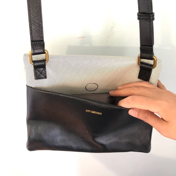 New Without Tag Joy Gryson Kit Crossbody Bag in Graphic Dot - Picture 2 of 10